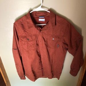 Columbia long sleeve button down